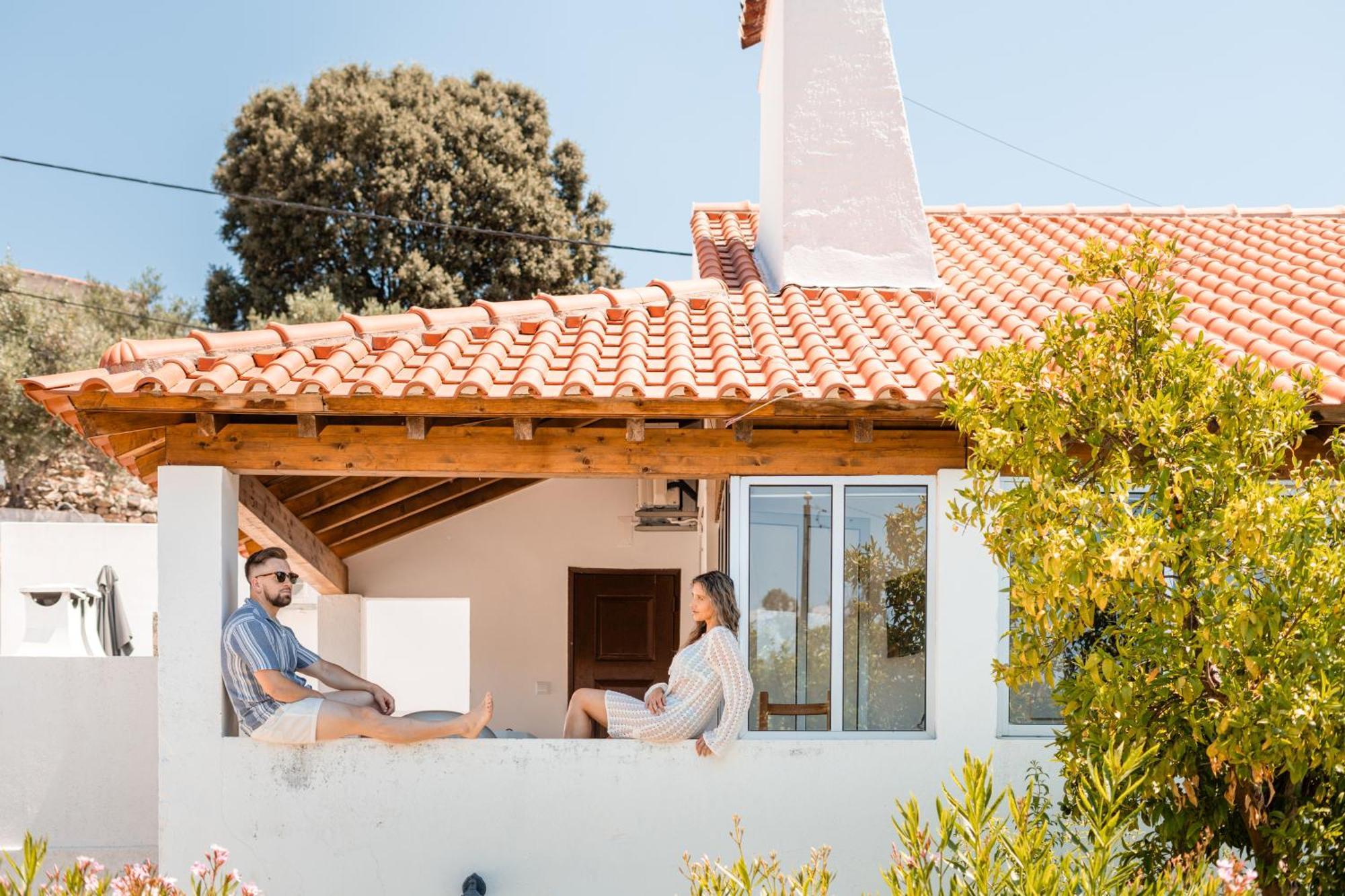 Casa Dos Escritores - Casa De Ferias Com Piscina Privada Марван Экстерьер фото